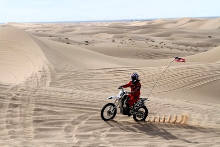 Vehicles at Imperial Sand Dunes Near Yuma, AZ